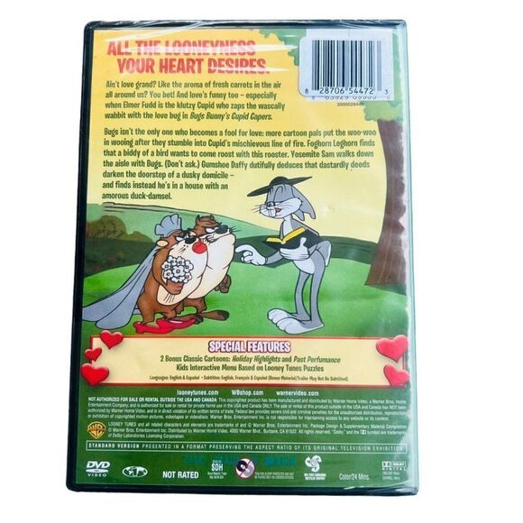 Bugs Bunny's Cupid Capers DVD Sealed - Picture 2 of 2